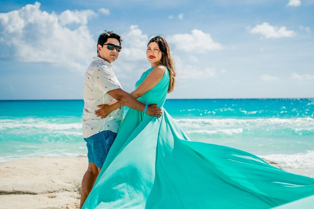 Satin Elegance for Pre Wedding Bliss