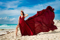 Santorini Flying Dress / Long Train Dress / Photoshoot Dress