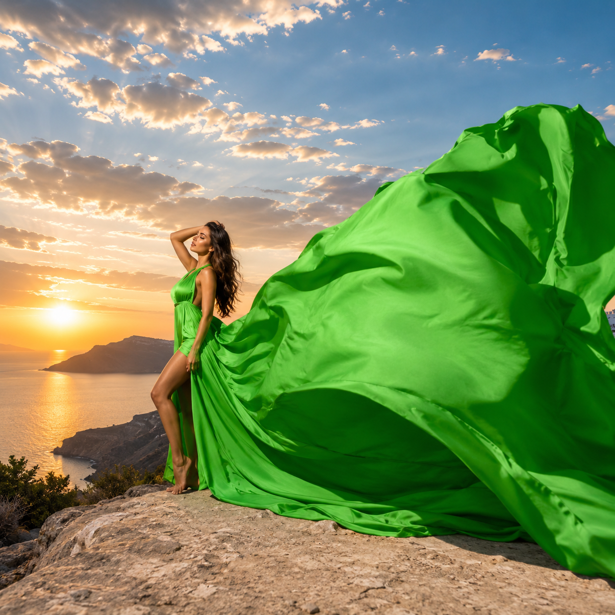 Flying Dress Long Flying Dress Flying Dress for Photoshoot