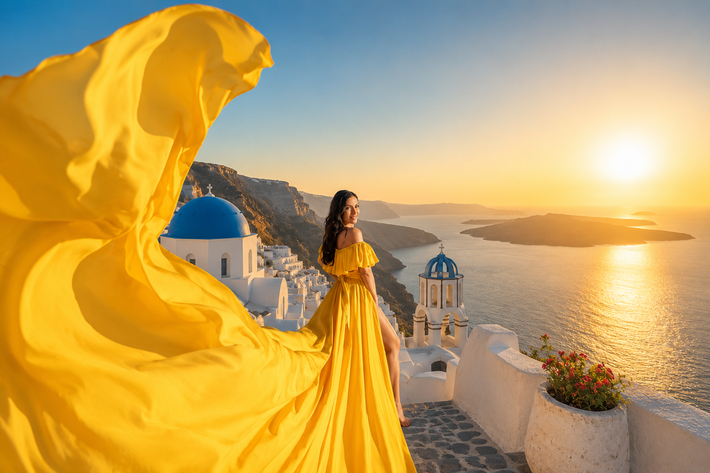 Flying dress for photoshoot, Dress birthday gift