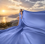 Flying Dress in Any Color - Flowy Dress in Adjustable Sizes