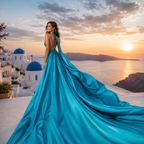 Flying Dress in Any Color - Flowy Dress in Adjustable Sizes