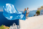 Santorini Flying Dress for Photoshoot, Long Flying Dress