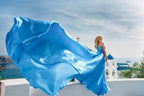 Santorini Flying Dress for Photoshoot, Long Flying Dress