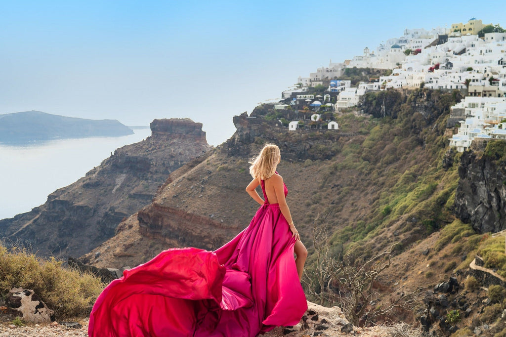 Long Flying Dress / Flying Dress For Photoshoot / Long Train Dress