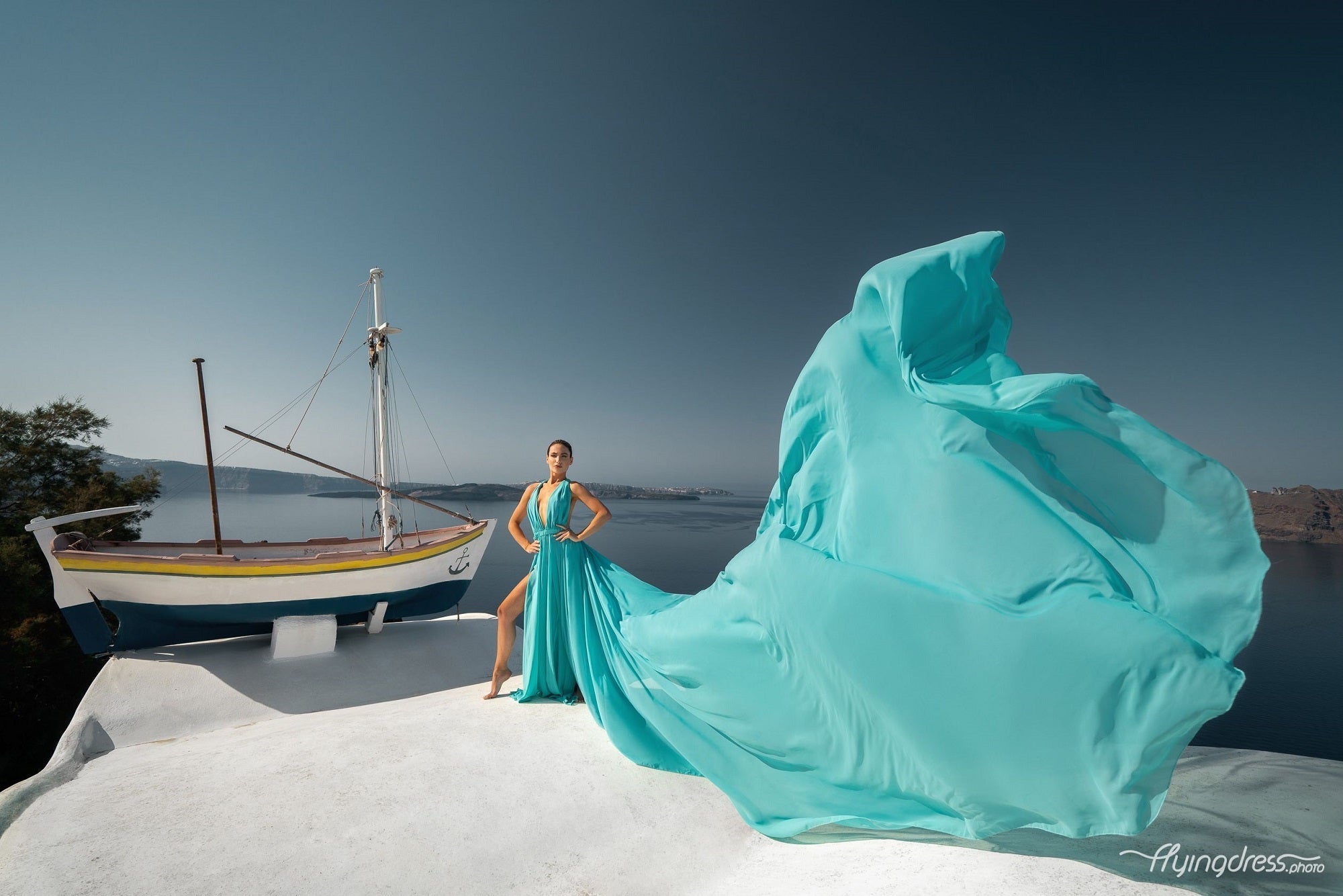 Satin Flying Dress Engagement Dress | Satin Long Train Dress